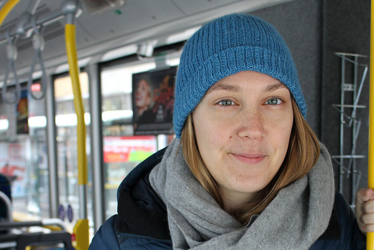 Astrid Adelsköld, alumn Kommunikation, transport och samhälle