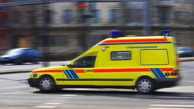 Ambulans under utryckning